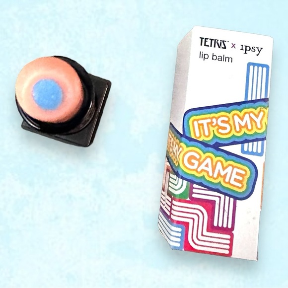 🆕 NWT Tetris x IPSY Nude Shimmer Lip Balm in n00b - Picture 2 of 4